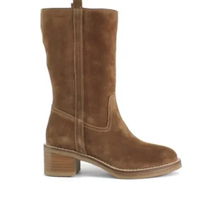 ALPE 4170 1101 Cuero. Bota campera serraje mujer - Tienda Online -