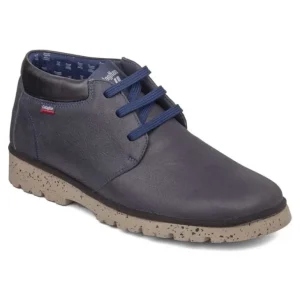CALLAGHAN 52503 Azul y marrón Bota corta cordones hombre