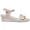 CALLAGHAN 29102 Azul y Nude Sandalia cuña mujer - Tienda Online -
