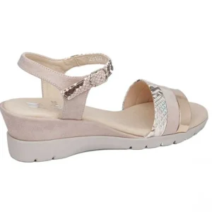 CALLAGHAN 29102 Azul y Nude Sandalia cuña mujer - Tienda Online -