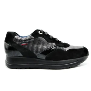 CALLAGHAN 40720 Negro. Deportivo cordones mujer - Tienda Online -