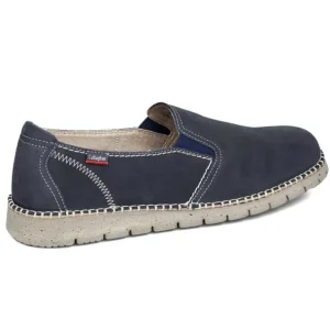 CALLAGHAN Abiatar 84701 Azul y Beis Mocasín liso hombre