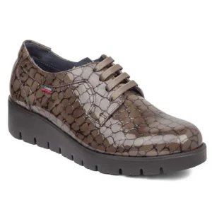 CALLAGHAN Haman 89844 Negro y marrón Zapatos cordones mujer