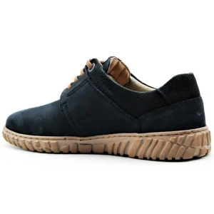 CALLAGHAN Mope 18508 Azul y cuero Zapato casual cordones hombre