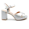 DANIELA X VEGA 1604 Plata Sandalia - Tienda Online - zapatosdublin.es