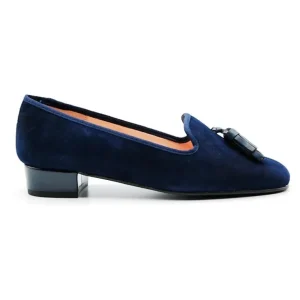 DUIT 8050 Azul. Mocasin borlas - Tienda Online - zapatosdublin.es