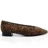 DUIT 8300 Verde y marrón Salón plano leopardo