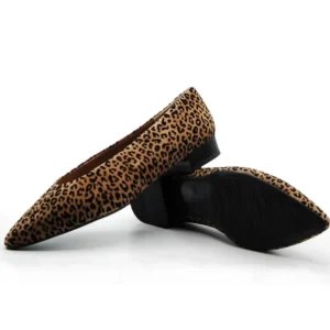 DUIT 8300 Verde y marrón Salón plano leopardo