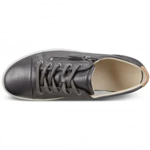 ECCO 430853 51383 Gris deportivo mujer cordones