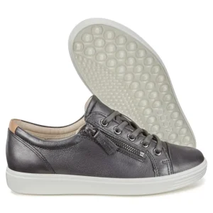 ECCO 430853 51383 Gris deportivo mujer cordones