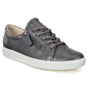 ECCO 430853 51383 Gris deportivo mujer cordones