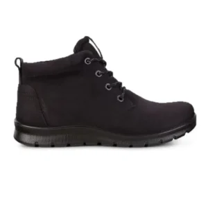 ECCO 215613 NEGRO BOTA CORTA CORDÓN