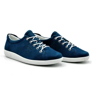 ECCO 206503 Soft 2.0 Azul, oro, taupe, blanco y rosa. Deportiva