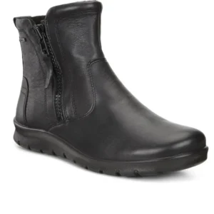 ECCO Babett gtx 215573 Negro. Botín liso mujer GORE-TEX
