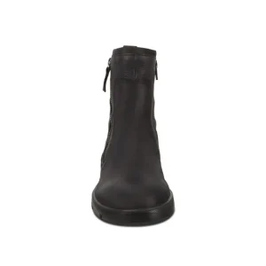 ECCO Bella Ankle 282263 Negro y marrón. Botin liso mujer - Tienda Online -