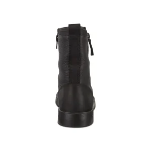 ECCO Bella Ankle 282263 Negro y marrón. Botin liso mujer - Tienda Online -