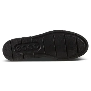 ECCO Bella Ankle 282263 Negro y marrón. Botin liso mujer - Tienda Online -