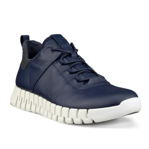 ECCO Gruuv 525204-02178 negro, azul y marrón Deportivo hombre