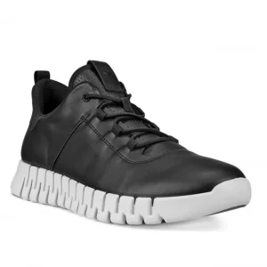ECCO Gruuv 525204-02178 negro, azul y marrón Deportivo hombre