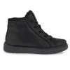 ECCO Street Tray 705283 - 51052 Goretex Negro Bota plana cordones mujer
