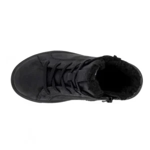 ECCO Street Tray 705283 - 51052 Goretex Negro Bota plana cordones mujer