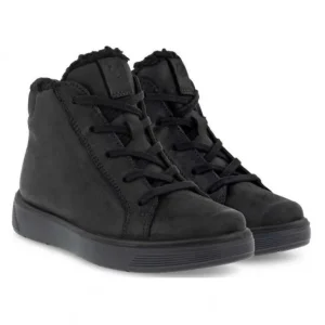 ECCO Street Tray 705283 - 51052 Goretex Negro Bota plana cordones mujer