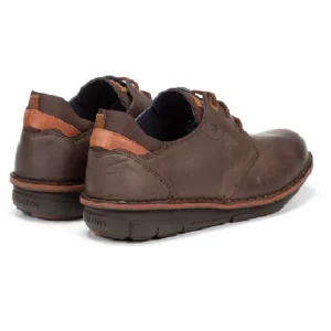 FLUCHOS ALFA F0700 Marrón. Zapato sport liso Hombre - Tienda Online -