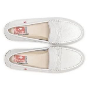 FLUCHOS Bruni F1429 Marino y blanco Mocasín casual