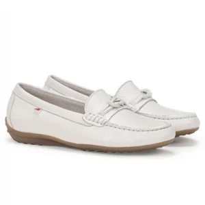 FLUCHOS Bruni F1429 Marino y blanco Mocasín casual
