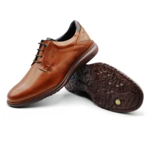 FLUCHOS F0235 NEGRO Y MARRON CORDÓN CASUAL