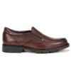 FLUCHOS Fredy F1606 Negro y marrón Mocasín liso Hombre