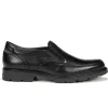 FLUCHOS Fredy F1606 Negro y marrón Mocasín liso Hombre
