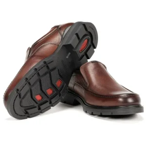 FLUCHOS Fredy F1606 Negro y marrón Mocasín liso Hombre
