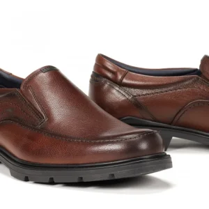 FLUCHOS Fredy F1606 Negro y marrón Mocasín liso Hombre