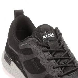 FLUCHOS Gravity F1390 Negro Atom Deportivo cordones hombre