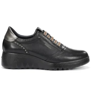 FLUCHOS Live F2096 Deportivo Negro Elásticos