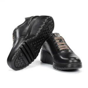 FLUCHOS Live F2096 Deportivo Negro Elásticos