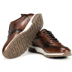 FLUCHOS Louis F1600 Negro y marrón Deportivo casual hombre