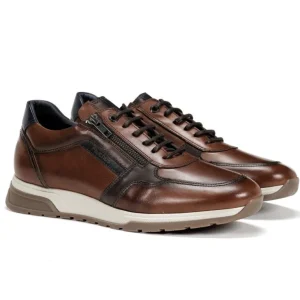 FLUCHOS Louis F1600 Negro y marrón Deportivo casual hombre