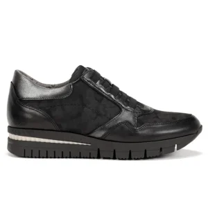 FLUCHOS Meryl F1623 Negro Deportiva elásticos mujer
