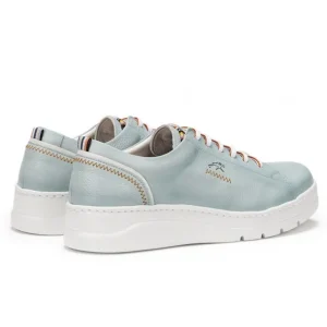 FLUCHOS Pompas F1422 Agua y Blanco Deportivo cordones mujer