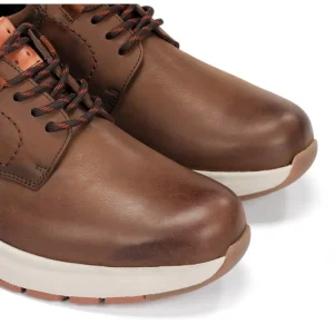 FLUCHOS Tritón F2067 Marrón y azul Zapato casual impermeable cordones Hombre