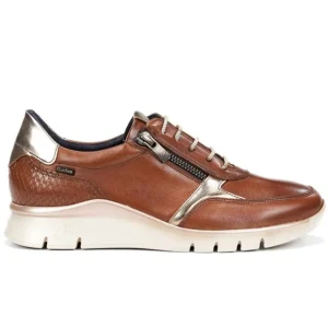 FLUCHOS Union F2070 Cuero y Nata Deportivo casual cordones mujer