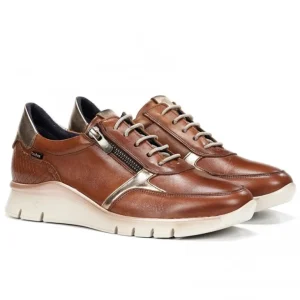 FLUCHOS Union F2070 Cuero y Nata Deportivo casual cordones mujer