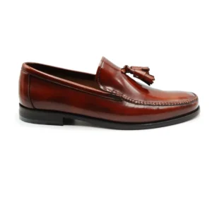 GILS CLASSIC 77106 Negro y burdeos. Castellanos borlas