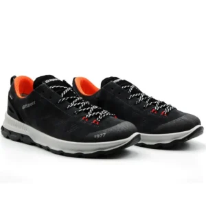 GRISPORT 14829 Negro y Gris Deportivo Casual cordones impermeable hombre