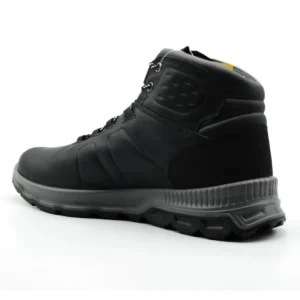 GRISPORT 14803 Negro y marrón. Bota Piel impermeable hombre