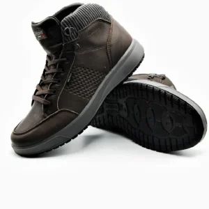 GRISPORT 43603 NEGRO Y MARRÓN BOTA CORDÓN GRITEX