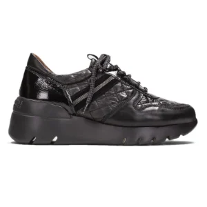 Hispanitas 99357 Negro deportivo cordón casual