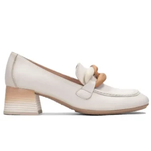 HISPANITAS Etna HV232482 Crema Mocasín adorno mujer